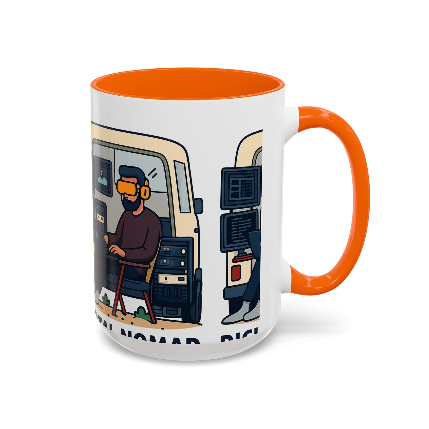 Retro Camper Van Ceramic Coffee Mug, 11oz or 15oz