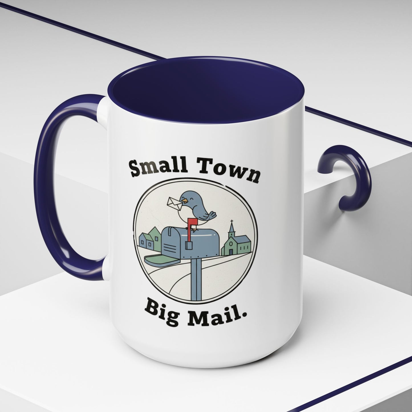 Town Reunion Ceramic Coffee Mug | Vintage Small Town Gift