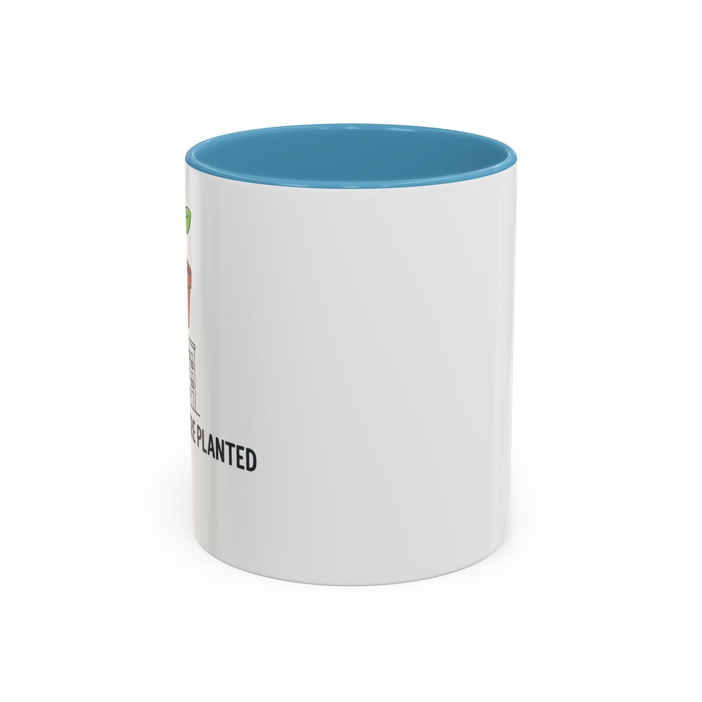 Watered & Well Planted Ceramic Coffee Mug | Plant Lover Gift