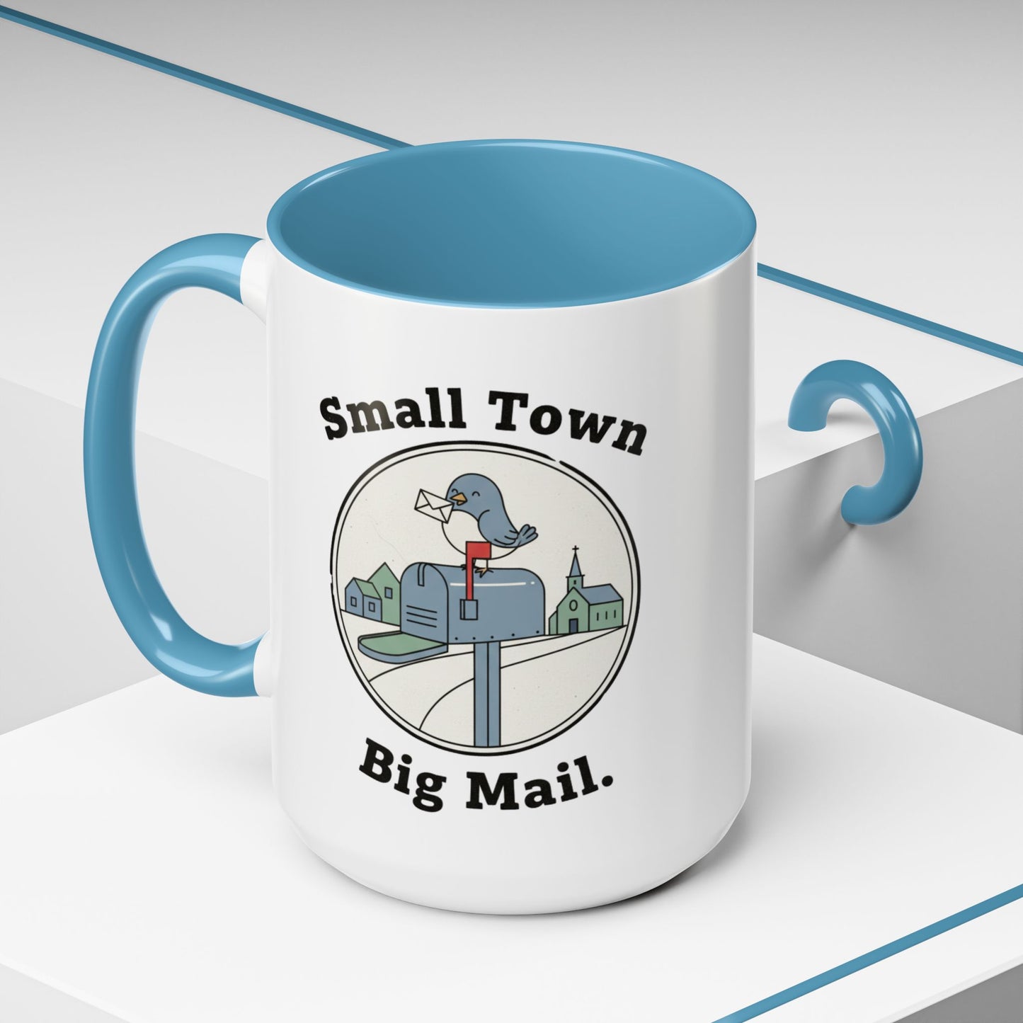 Town Reunion Ceramic Coffee Mug | Vintage Small Town Gift