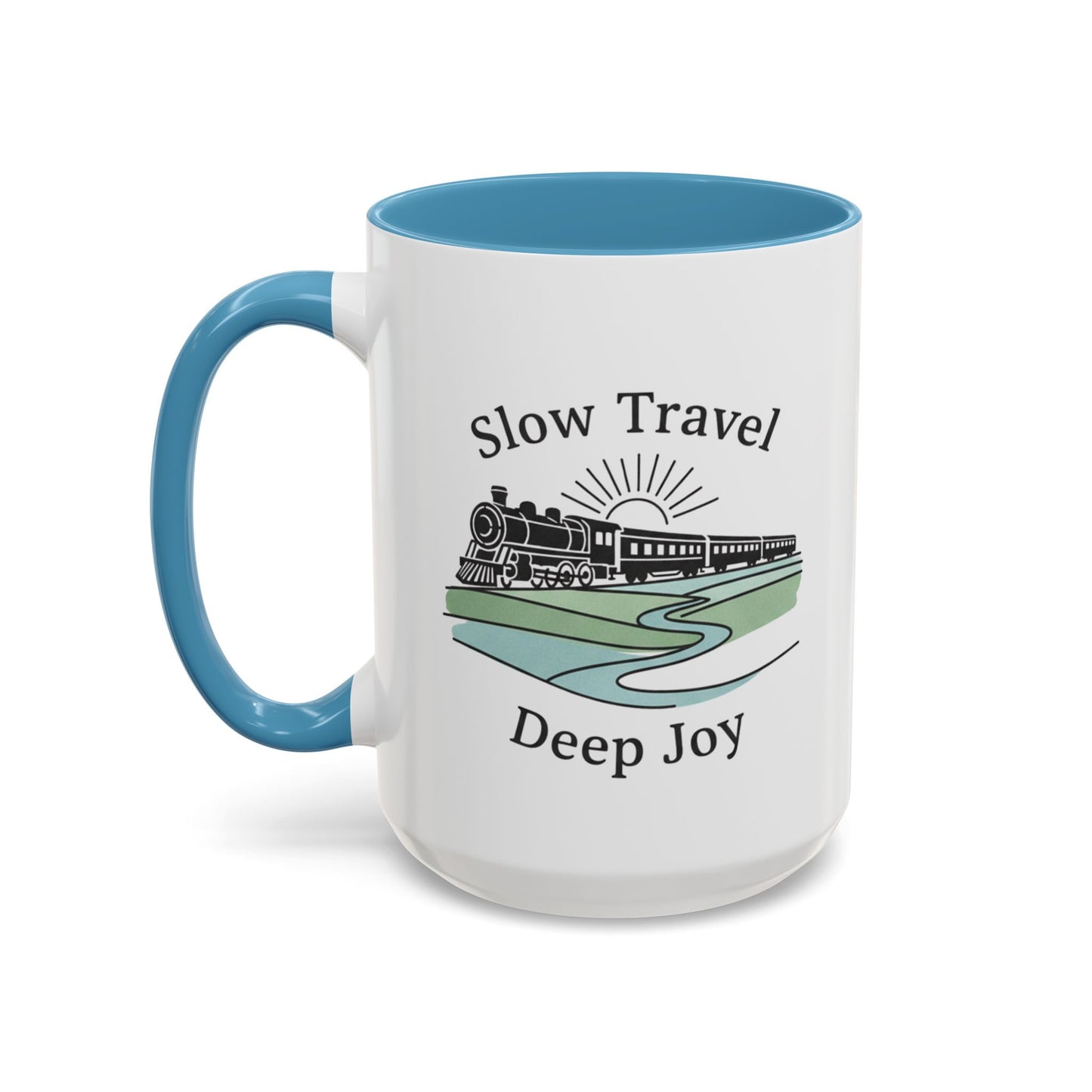 Vintage Camper Road Trip Ceramic Coffee Mug | 15oz Camping Gift