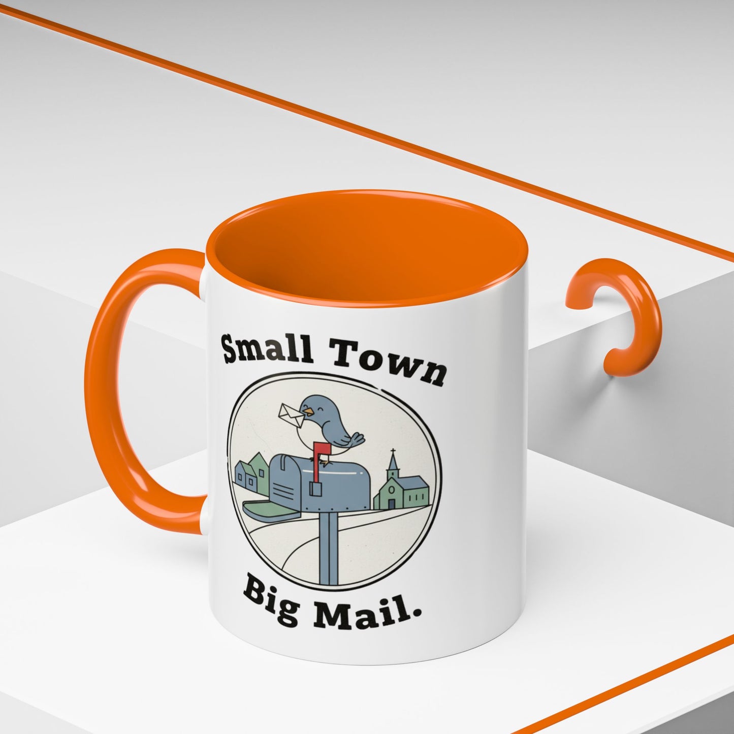 Town Reunion Ceramic Coffee Mug | Vintage Small Town Gift