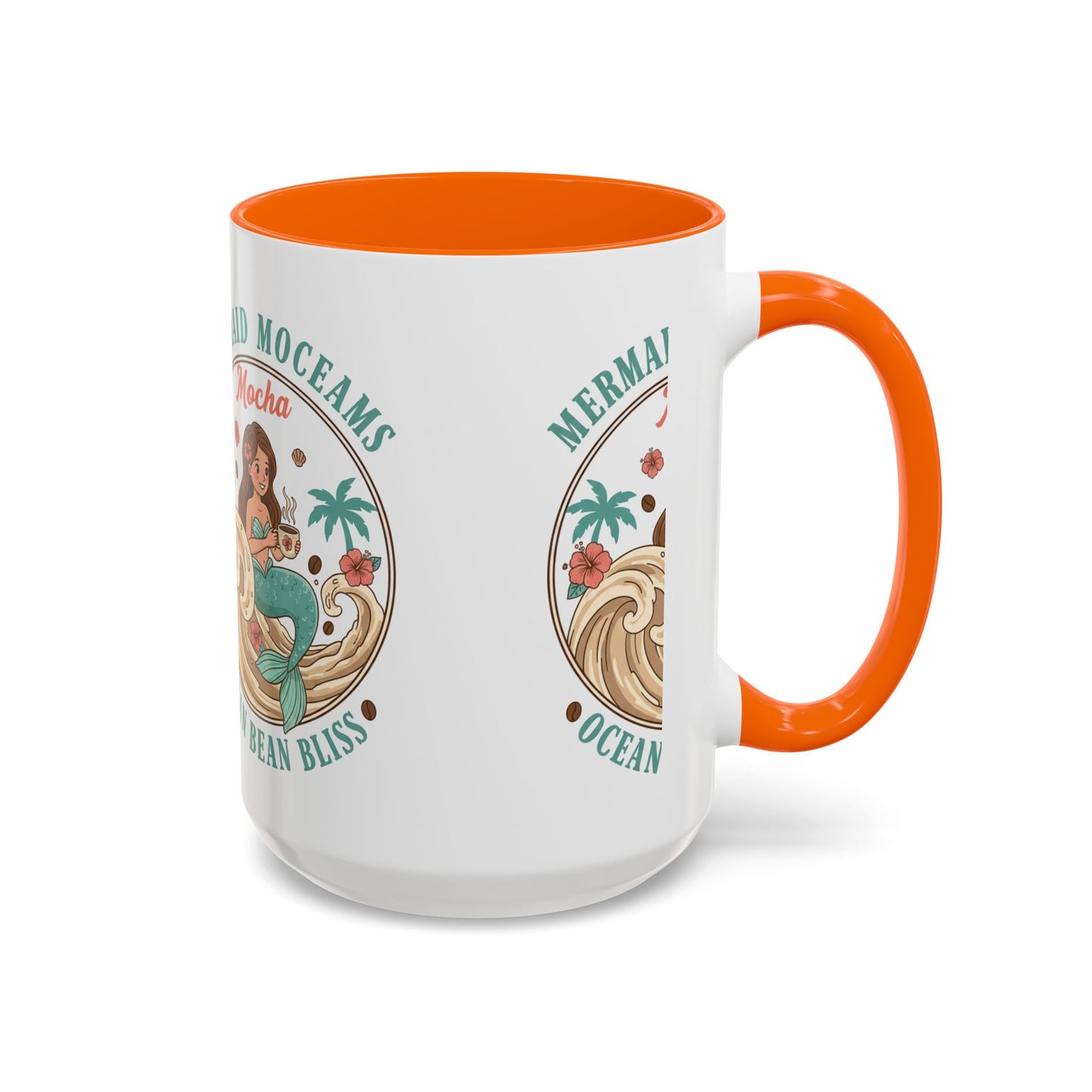 Tropical Palm Ceramic Coffee Mug | Paradise Awaits Beach Gift