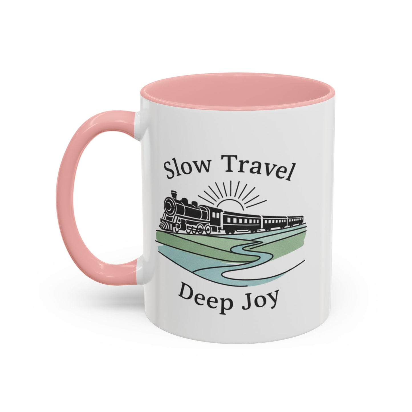 Vintage Camper Road Trip Ceramic Coffee Mug | 15oz Camping Gift