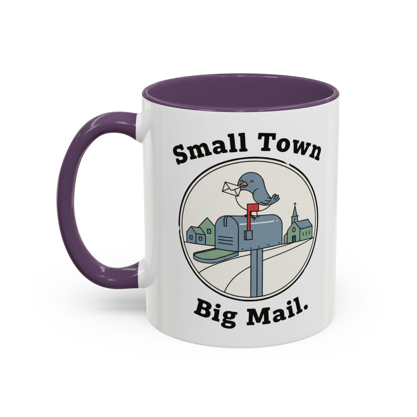 Town Reunion Ceramic Coffee Mug | Vintage Small Town Gift