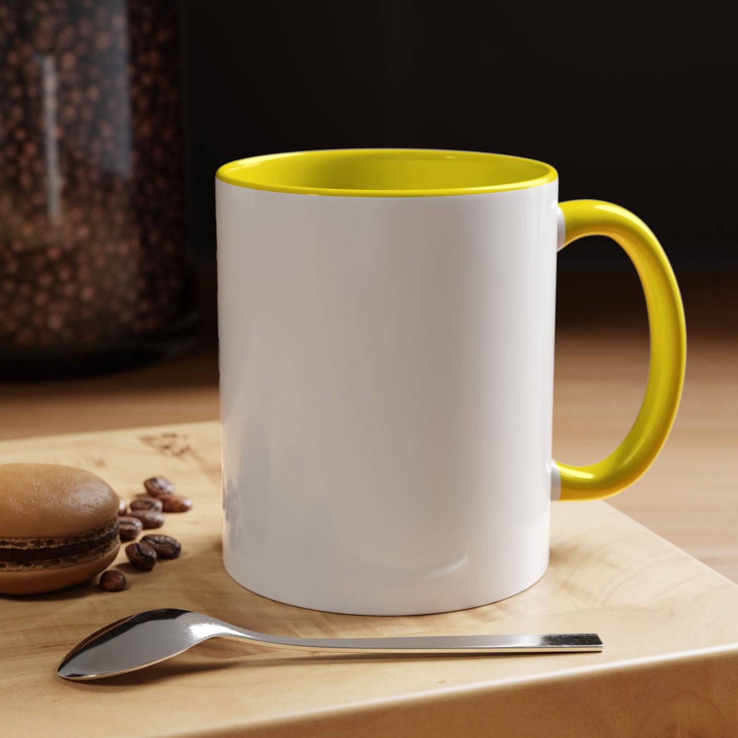 Island Podcast Coffee Mug Tropical Podcaster Illustration Ceramic Accent Mug