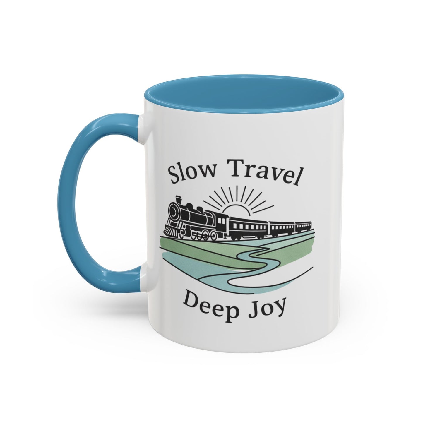 Vintage Camper Road Trip Ceramic Coffee Mug | 15oz Camping Gift