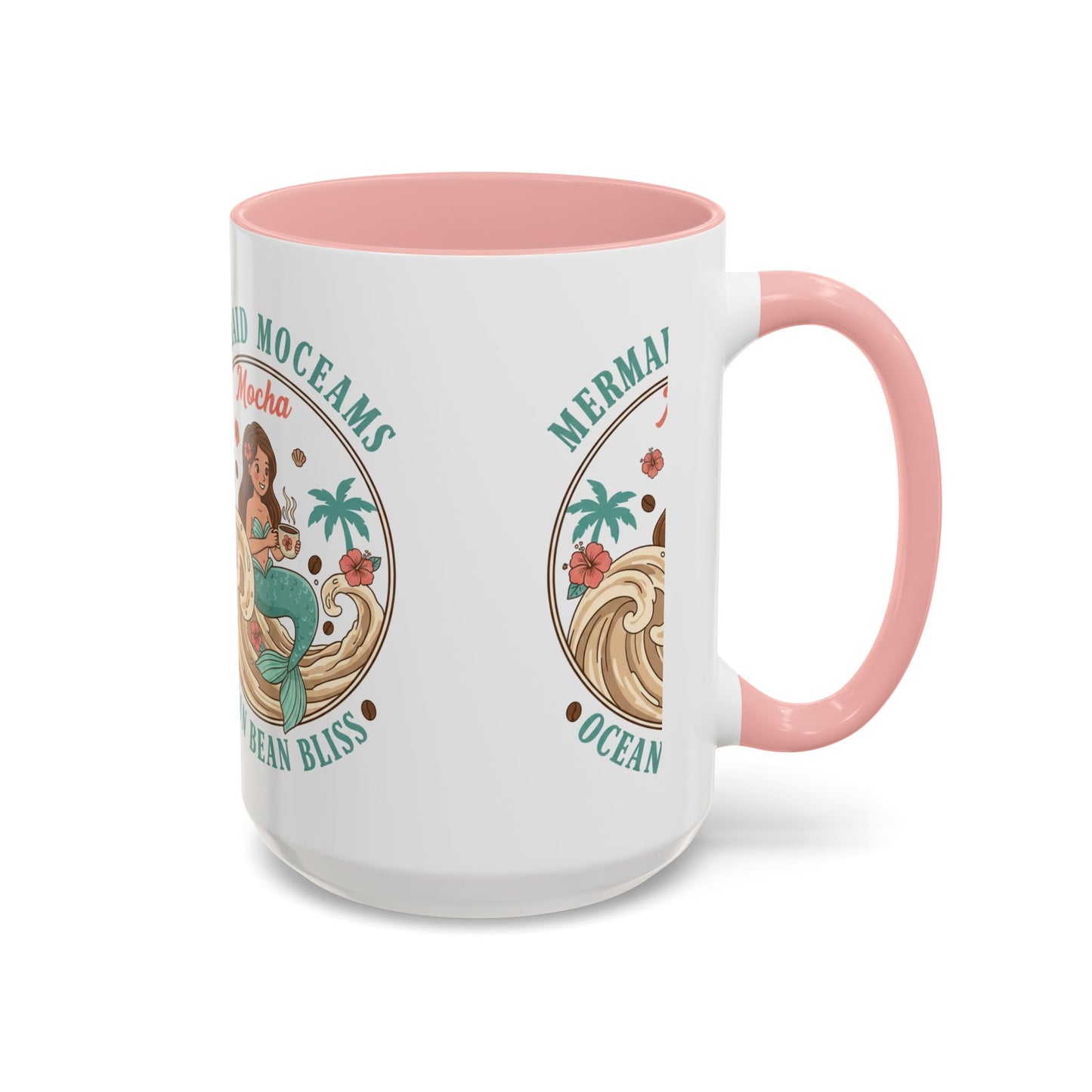 Tropical Palm Ceramic Coffee Mug | Paradise Awaits Beach Gift