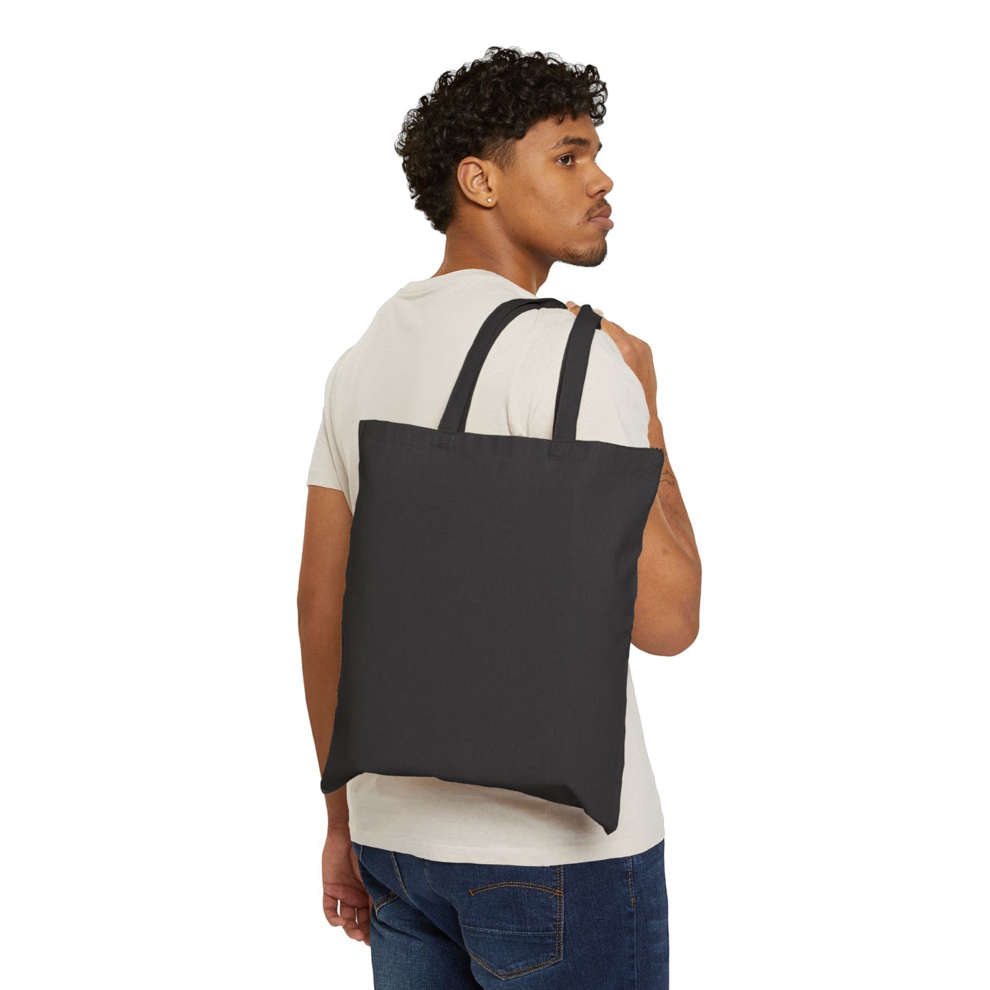Retro Mushroom Canvas Tote Bag | 70s Vintage Boho Floral Gift
