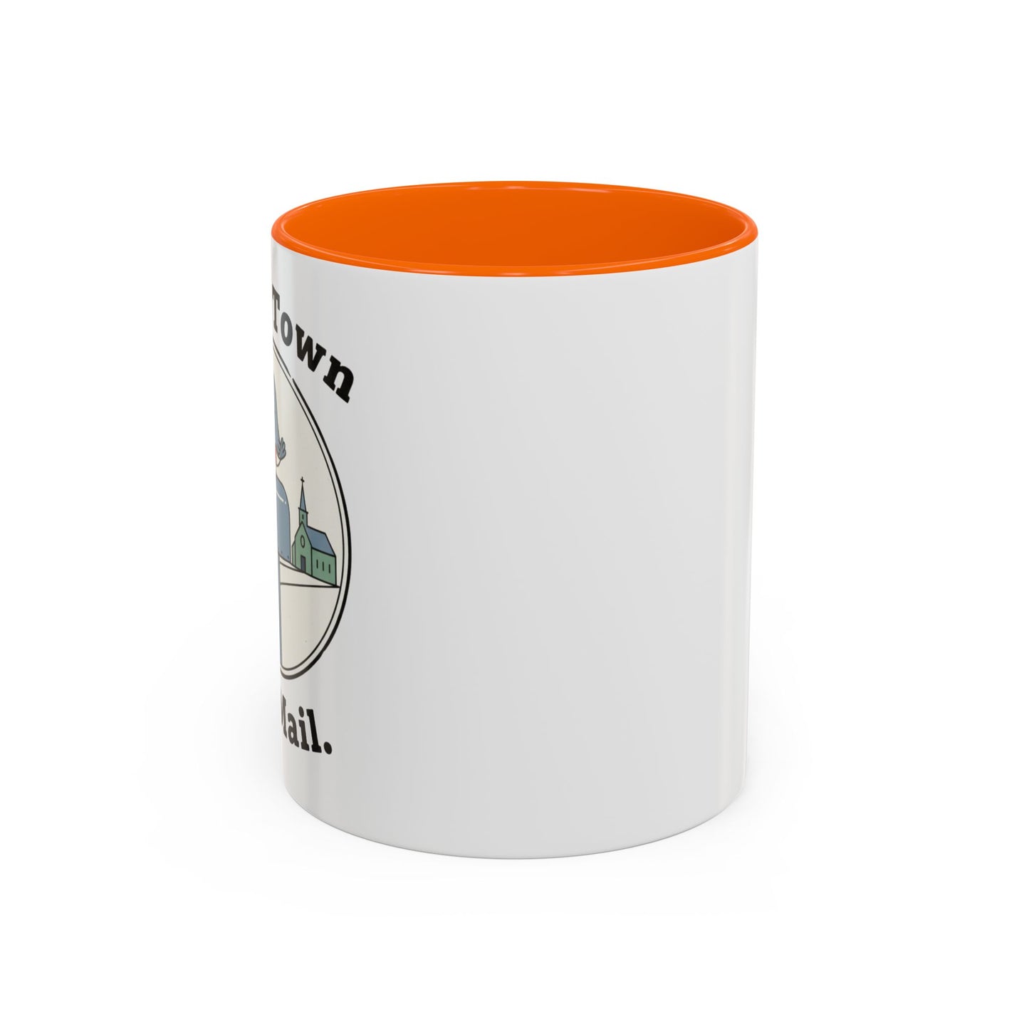 Town Reunion Ceramic Coffee Mug | Vintage Small Town Gift