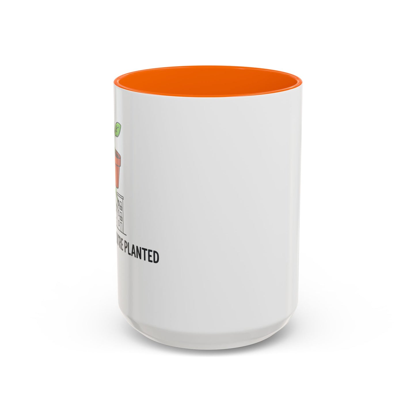 Watered & Well Planted Ceramic Coffee Mug | Plant Lover Gift