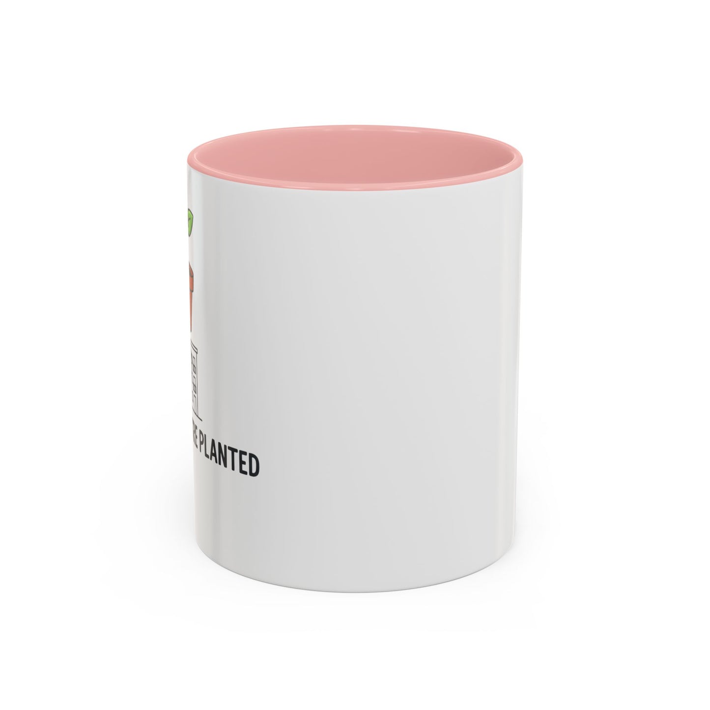 Watered & Well Planted Ceramic Coffee Mug | Plant Lover Gift