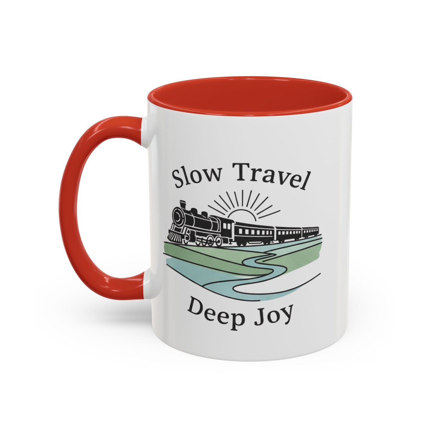 Vintage Camper Road Trip Ceramic Coffee Mug | 15oz Camping Gift