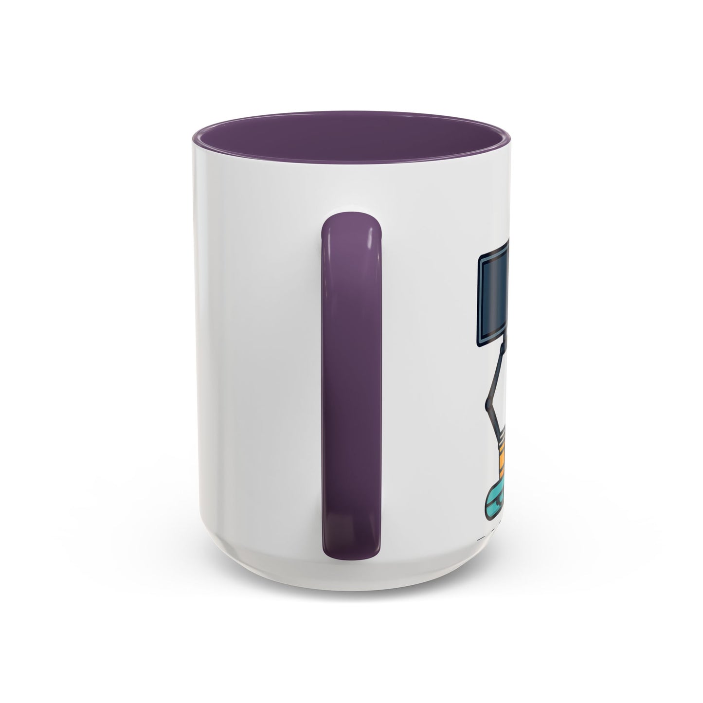 Island Podcast Coffee Mug Tropical Podcaster Illustration Ceramic Accent Mug