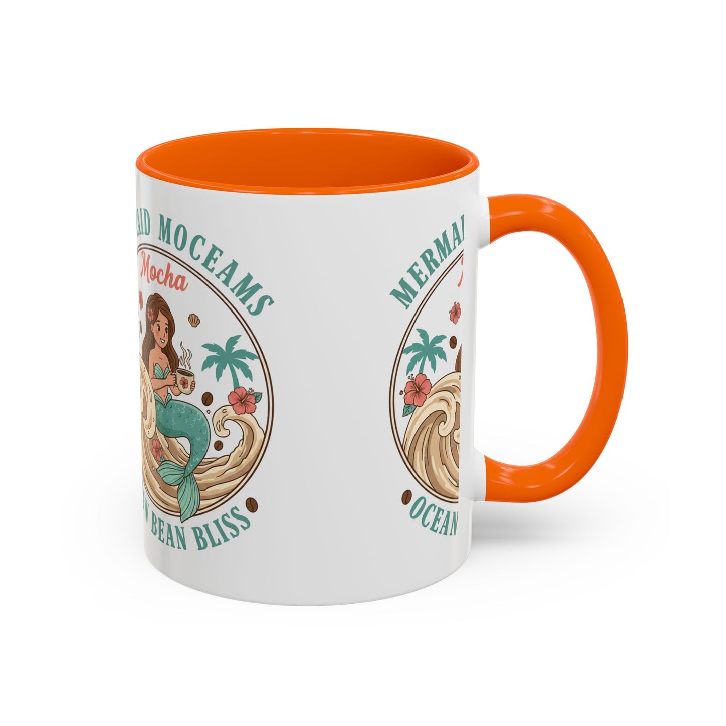 Tropical Palm Ceramic Coffee Mug | Paradise Awaits Beach Gift