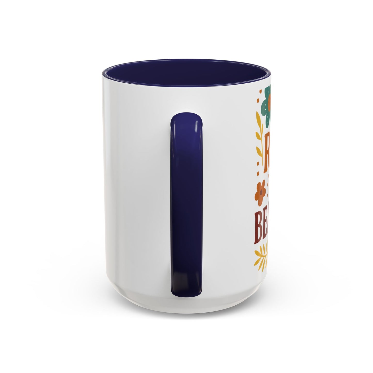 Beautiful Morning Floral Coffee Mug “You Are Beautiful” Inspirational Ceramic Accent Mug