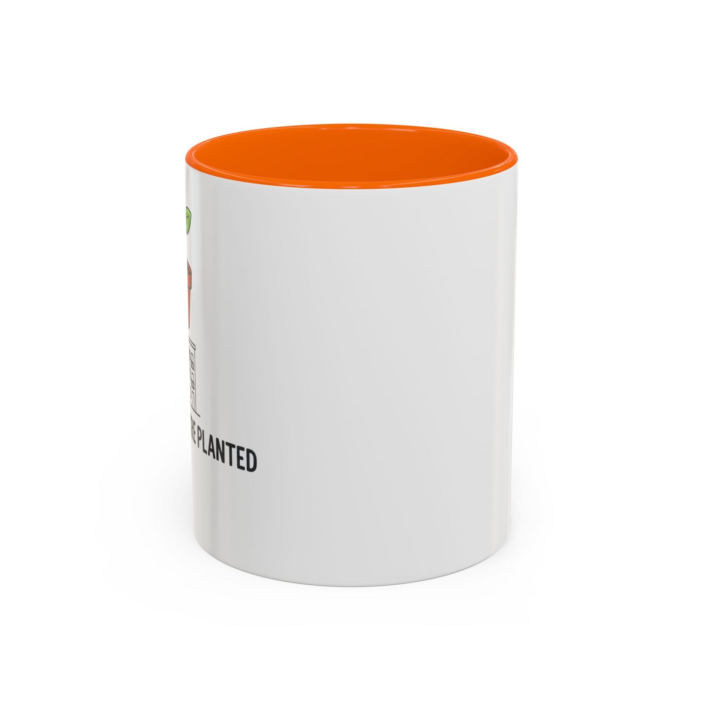 Watered & Well Planted Ceramic Coffee Mug | Plant Lover Gift