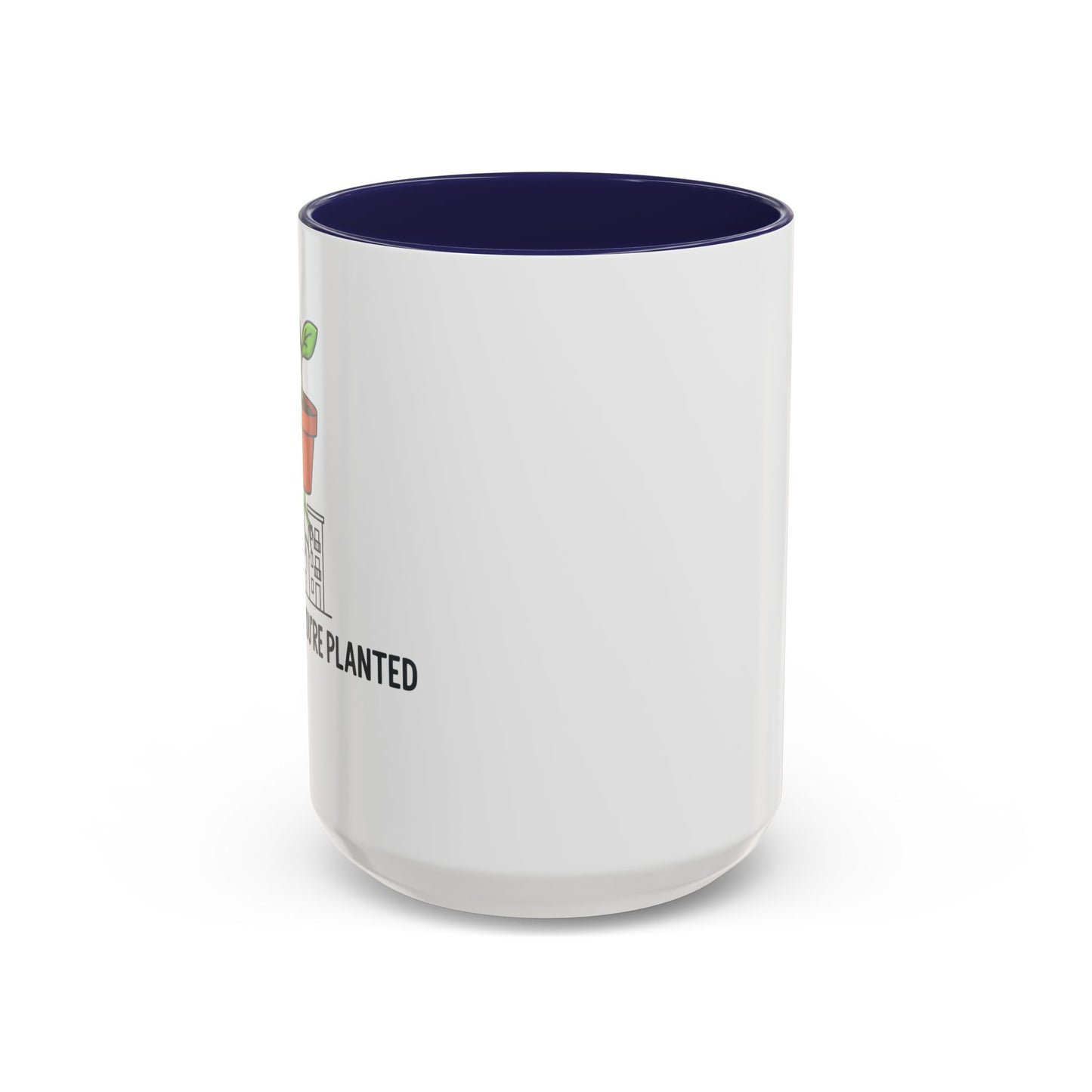 Watered & Well Planted Ceramic Coffee Mug | Plant Lover Gift