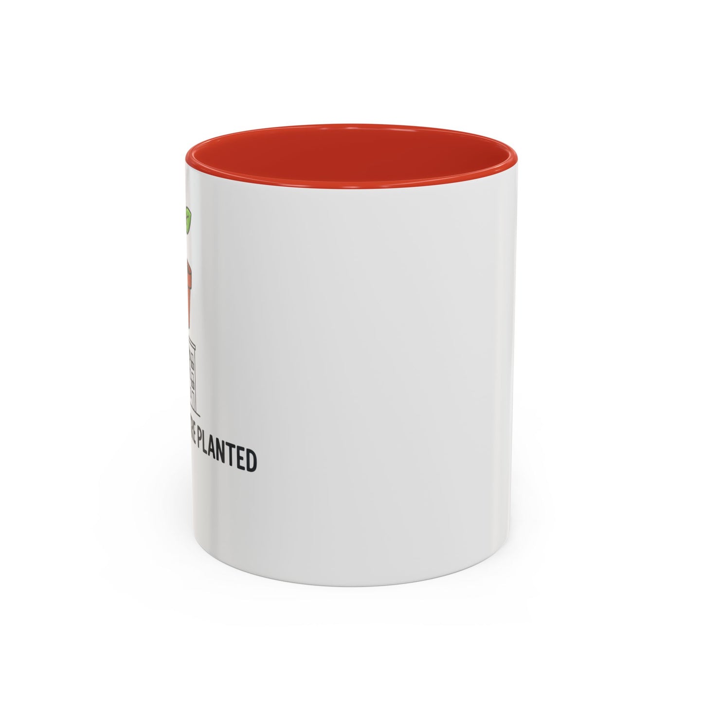 Watered & Well Planted Ceramic Coffee Mug | Plant Lover Gift