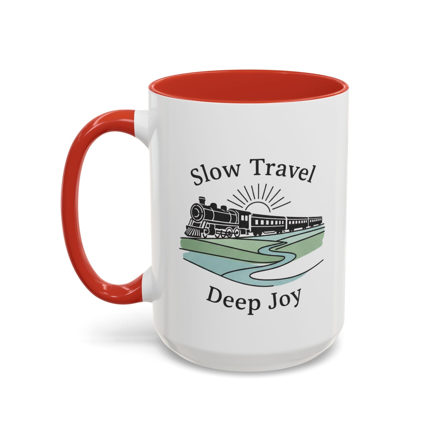 Vintage Camper Road Trip Ceramic Coffee Mug | 15oz Camping Gift