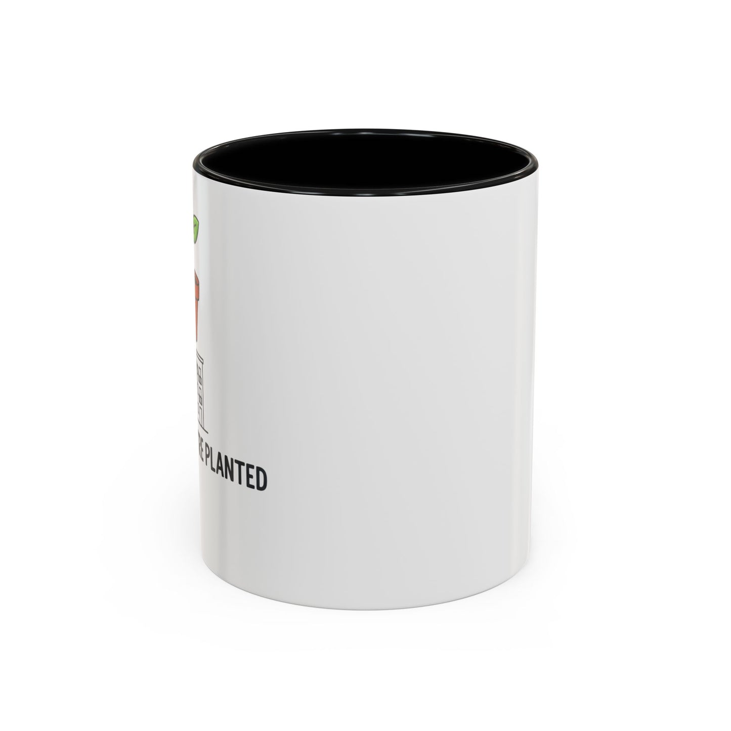 Watered & Well Planted Ceramic Coffee Mug | Plant Lover Gift