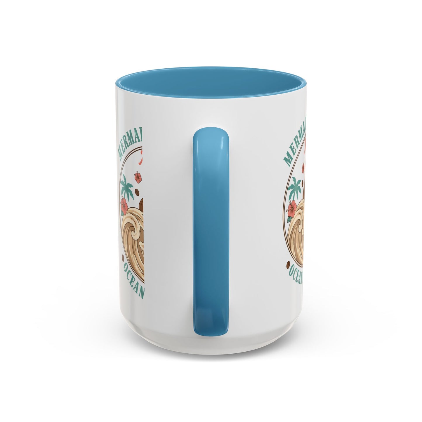 Tropical Palm Ceramic Coffee Mug | Paradise Awaits Beach Gift