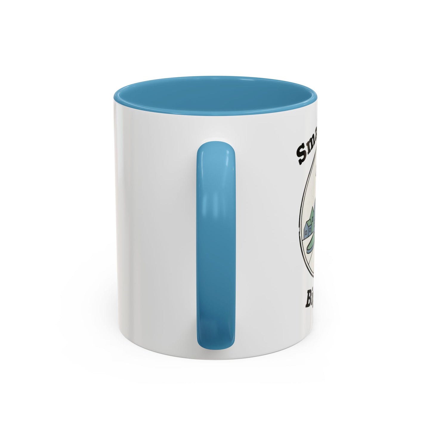 Town Reunion Ceramic Coffee Mug | Vintage Small Town Gift